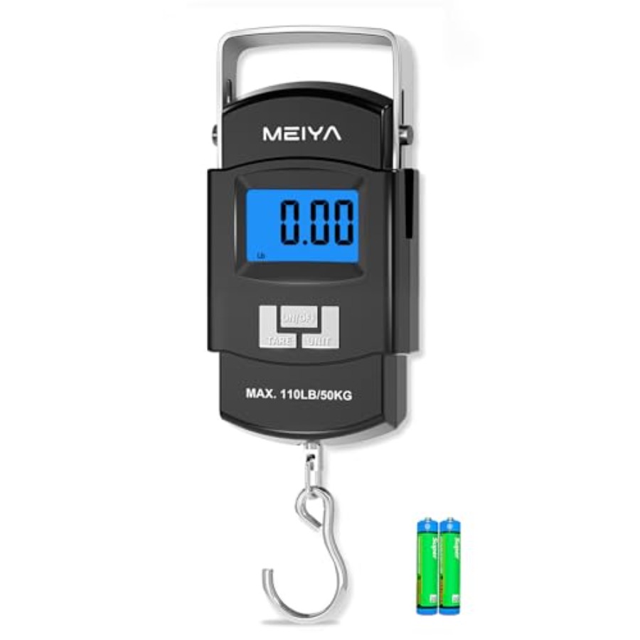 Fishing Hook - ميزان صيد رقمي بسعة 110 رطل/50
