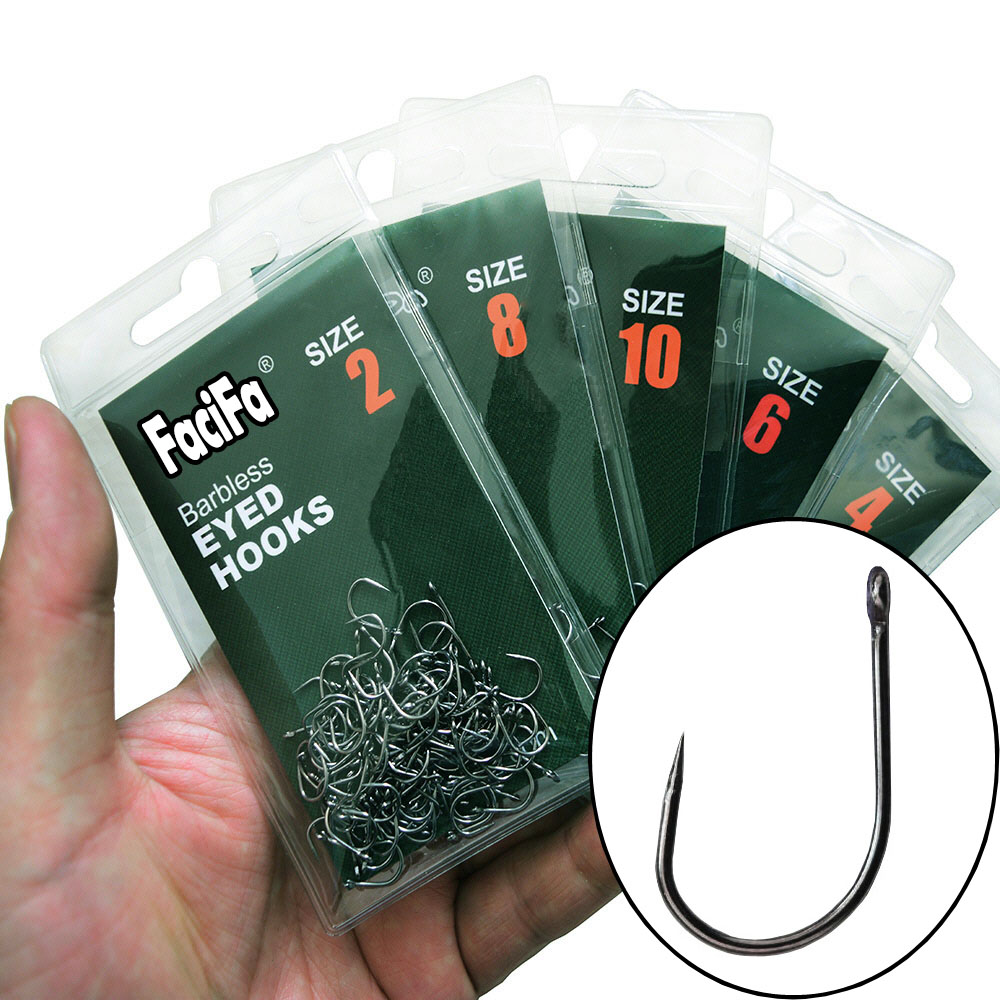 Fishing Hook Assortment - خطافات صيد سمك الشبوط، دائرية بدون