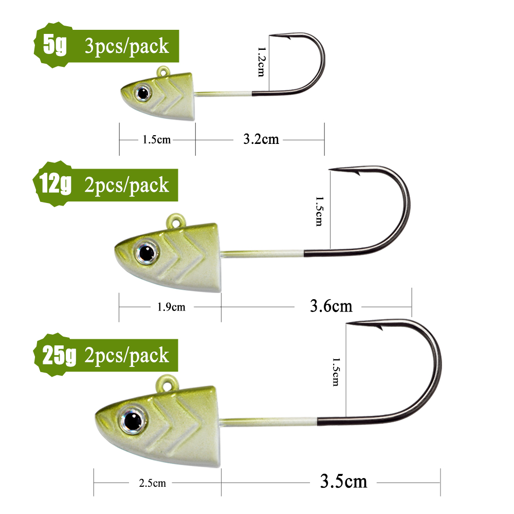 خطافات صيد FTK 5 جرام 12 جرام  - مراجعة Fishing Hook Assortment وسعره