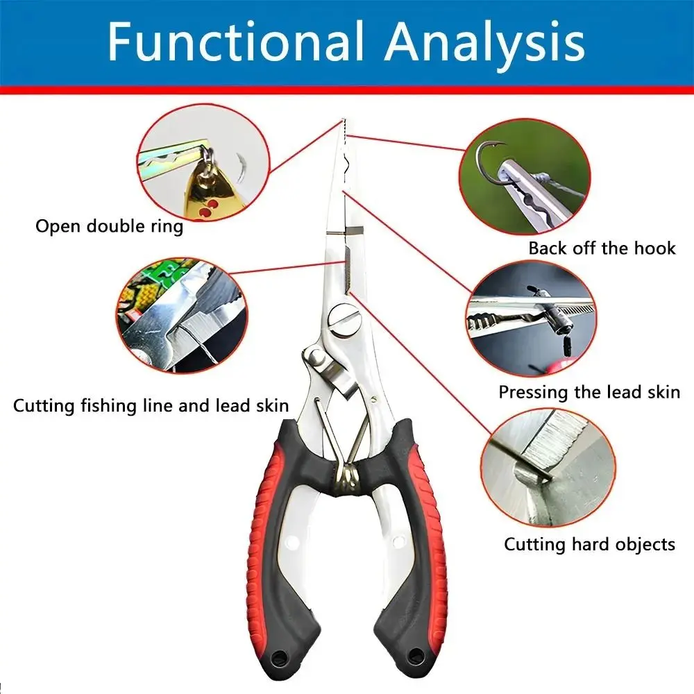 كماشة صيد من الفولاذ المقاوم ل - مراجعة Fishing Hook Remover وسعره